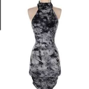 Tie Dye Open Back Dress